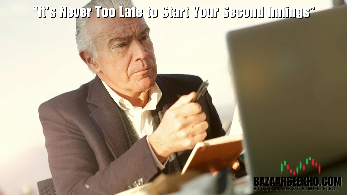 Confident middle-aged man learning how to start investing after 40