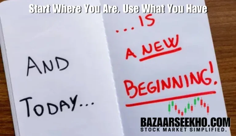 Start fresh in stock market after past mistakes